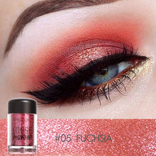 Load image into Gallery viewer, Glitter Eyeshadow 18 Colors Cosmetic Makeup